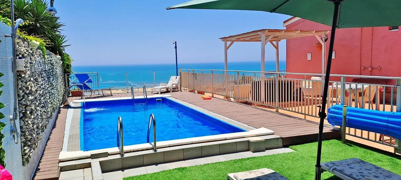 Nyaraló La Terrazza Sul Mare Di Bellavista Villa Porto Empedocle